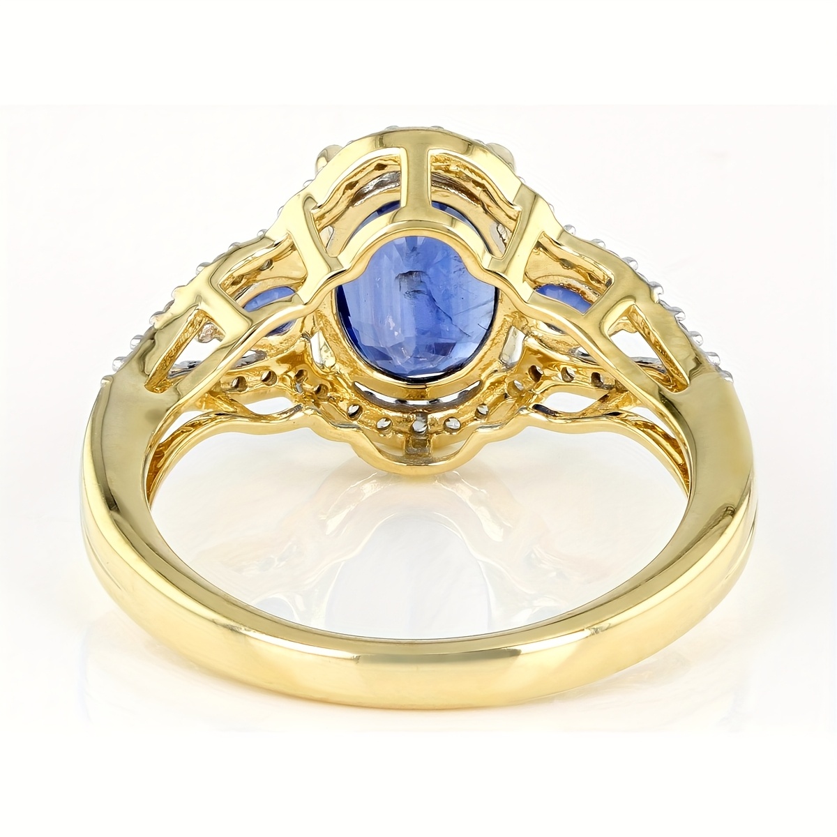 Copper Tone Ring with Synthetic Zircon, Ideal Holiday Gift
